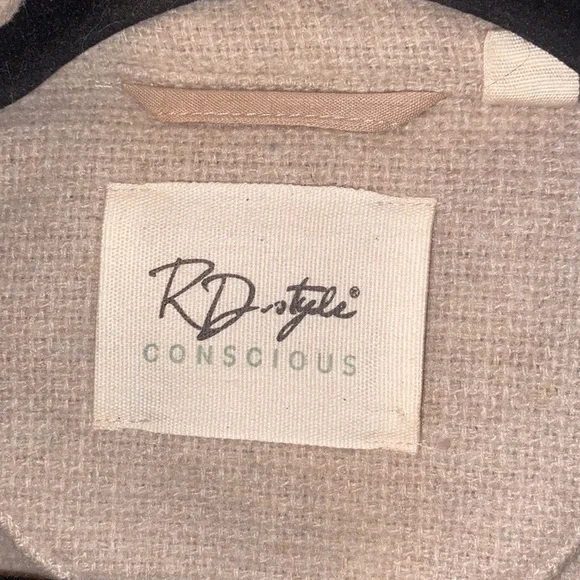 NWOT RD Style Conscious Paloma Woven Jacket Size XS - Picture 3 of 13